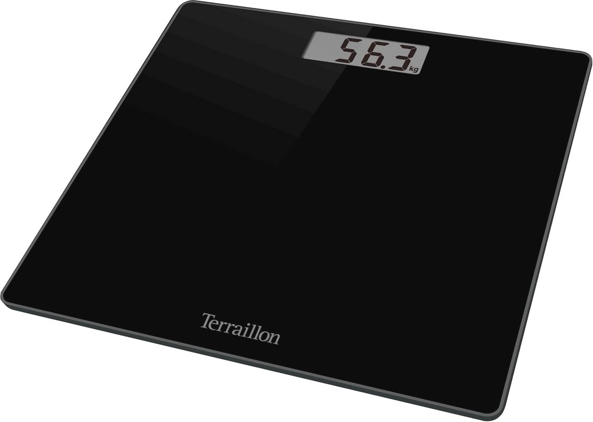 Compacte Personenweegschaal met Groot LCD-Display - 180 kg Capaciteit - Ultraplat Design