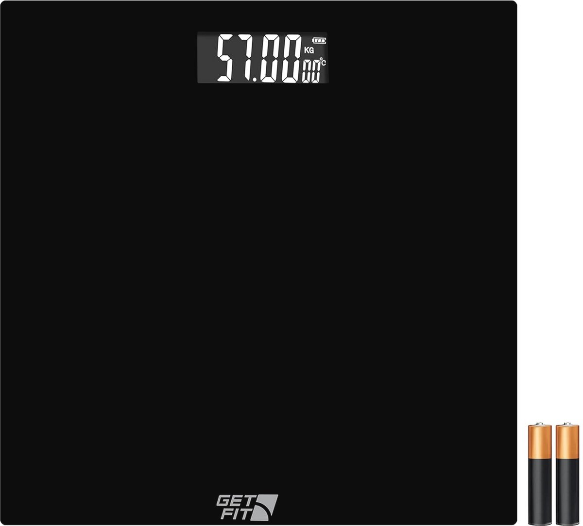Digitale Badkamerweegschalen voor Gewichtsverlies - Hoge Precisie LCD Weegschaal met Automatische Aan/Uit Functie