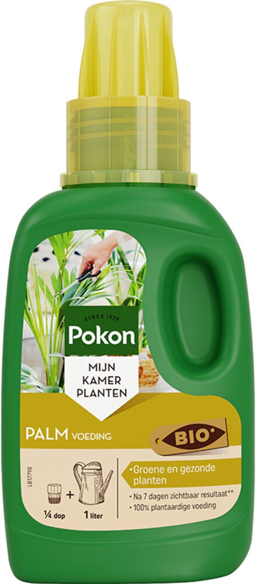 Pokon Bio Palm Voeding - 250ml - Plantenvoeding (bio) - 7ml per 1L water