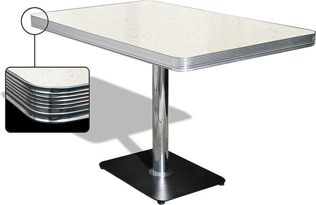 Bel Air Retro Eettafel TO-22W Multifleck