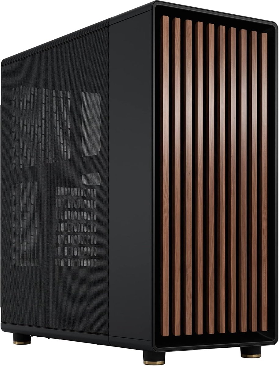 Mini Gaming PC Behuizing met Hout en Metaal