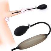 Plug pénien gonflable XL - Dilatateur d'urètre - Stimulation urétrale - Pompe à main - Siliconen - Bonne qualité