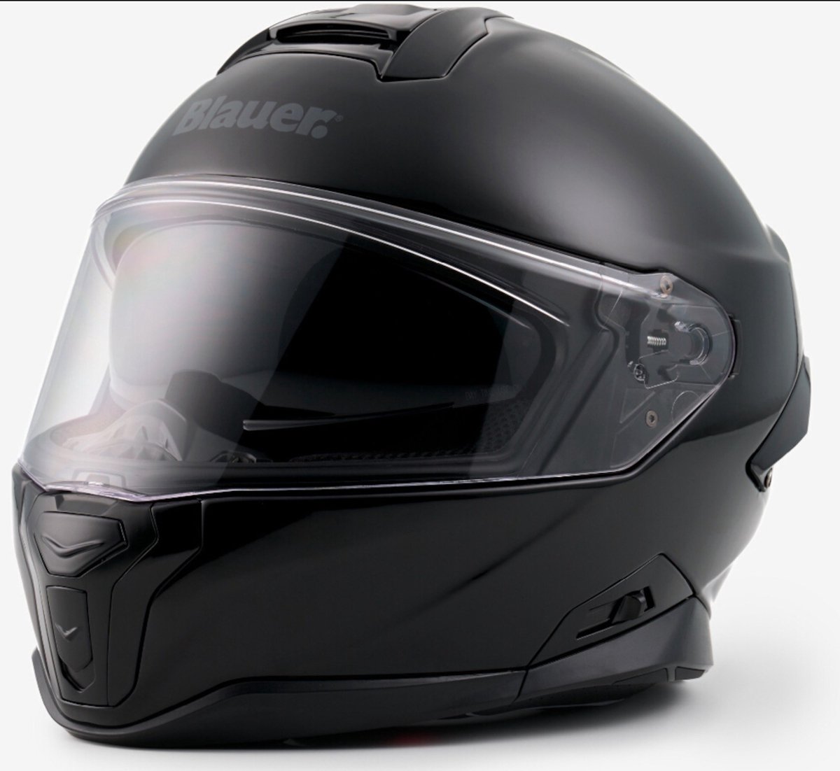 Blauer FF-01 Monocolor Zwart Integraalhelm - Maat L - Helm