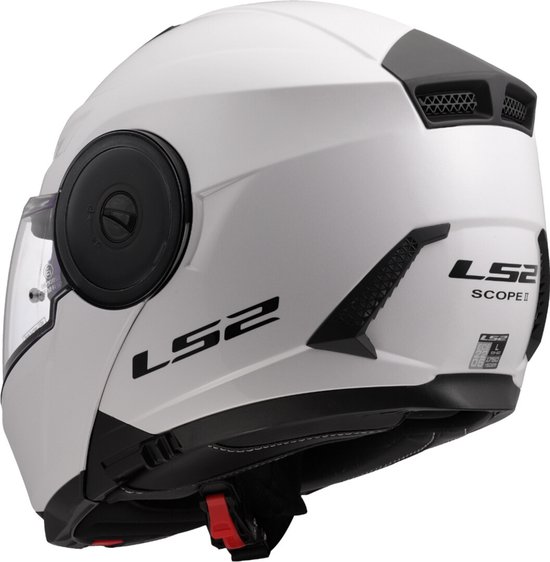 Casque système LS2 FF902 Scope II blanc brillant uni XL