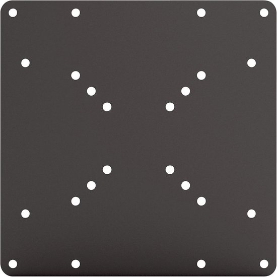 3IDEE Universele VESA-adapterplaat, VESA-montage, monitoradapter uitbreidbaar van 50 x 50 tot 200 x 200, VESA 100 x 100, VESA 200 x 200 - Extreme draaglast tot 30 kg - voor tv en monitor tot 42 inch
