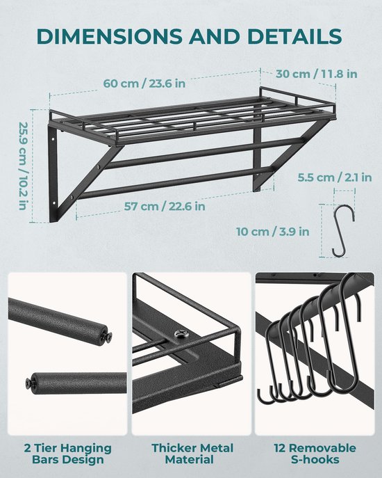 Wandrek met optrekstang en dip-barren, 220 cm, indoor klimrek voor wandmontage, houten klimwand voor volwassenen en kinderen