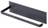 SIEPS Keukenrolhouder Zwart - Zelfklevend - Rollenhouder - Hangend - Extra Stevig