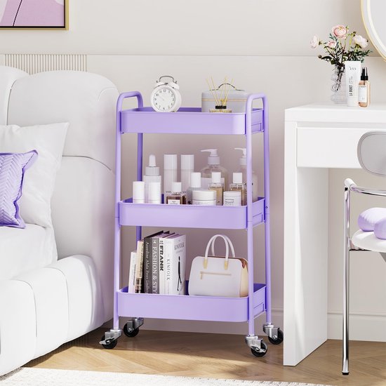 Villa Collection Karv metalen keuken trolley zwart kopen? Shop bij