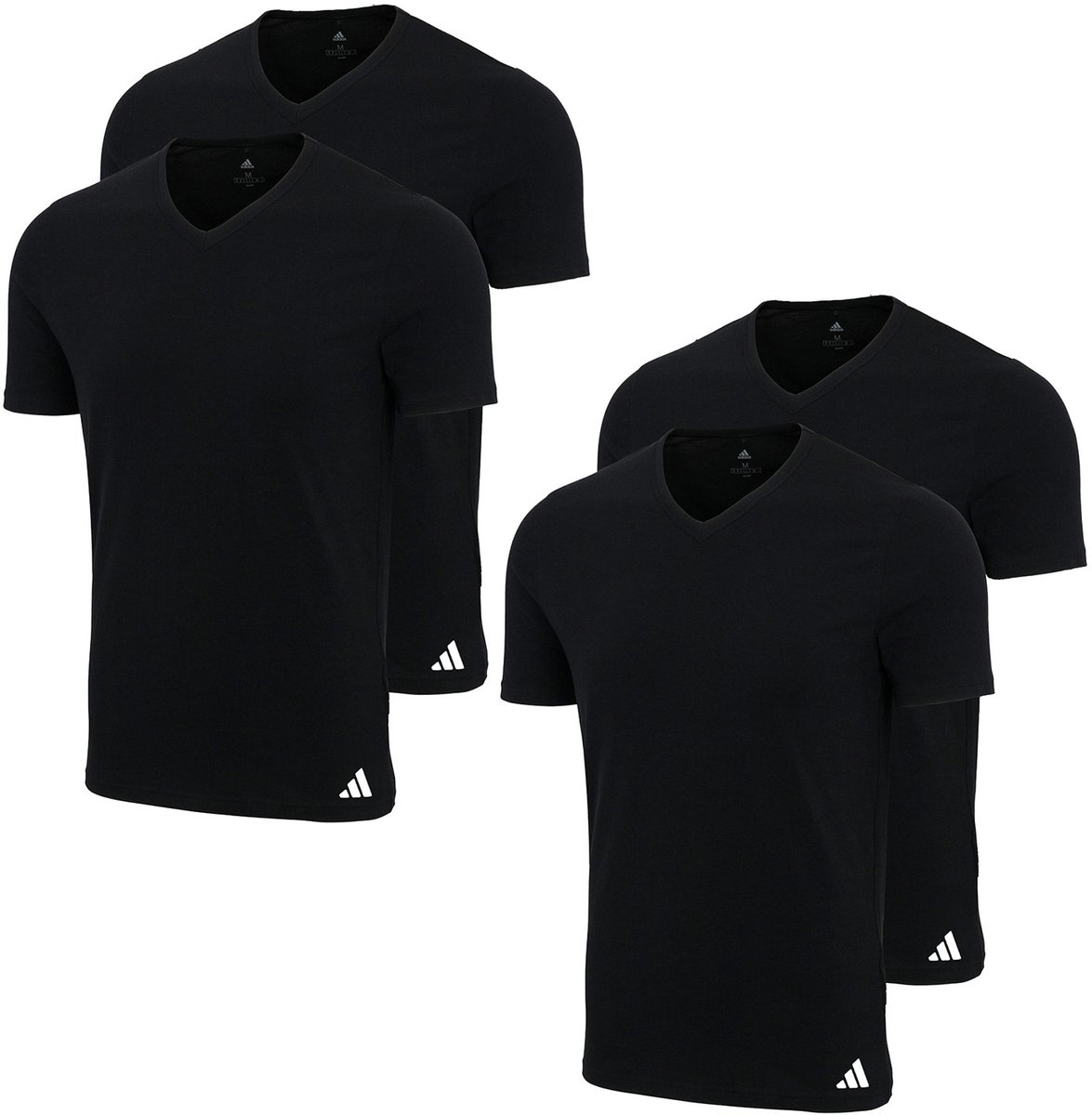 Adidas T-Shirt Active Flex Cotton Zwart