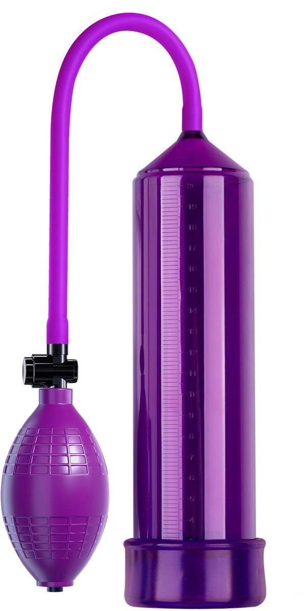 AeroUp Penis Pomp - Zeer gebruiksvriendelijk - Stevig Materiaal - Paars en doorzichtig - Spannend voor koppels - Sex speeltjes - Sex toys - Erotiek - Sexspelletjes voor mannen – Seksspeeltjes - Stimulerend voor mannen - masturbator voor man
