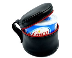 Mister B Leren Crisco Houder - Zwart Rood