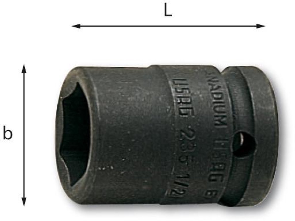 USAG U02350301 - FullContact zeskantdoppen