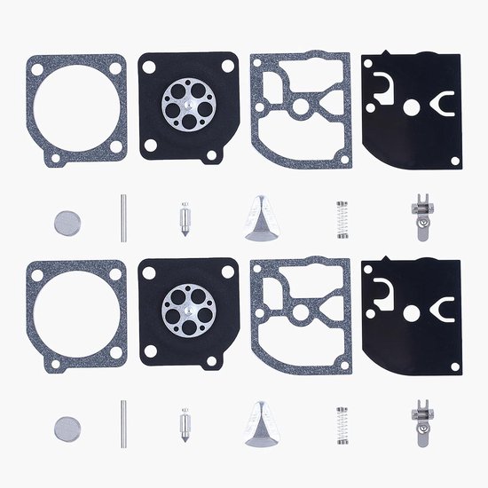 Foto: Carburateur diafragma revisie rebuild kit fit voor husqvarna 45 40 49 55 51 zaag h55 h51 240r 245r trimmer zama rb 45 set van 2