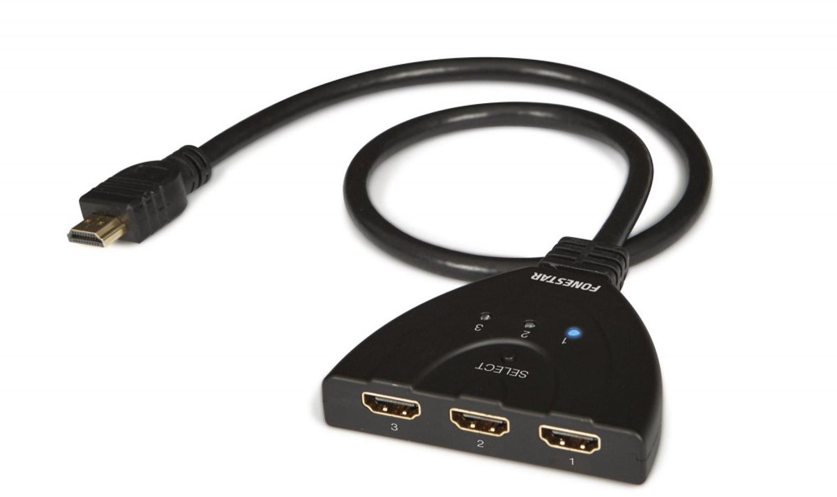 Fonestar FO-513 HDMI kabel HDMI Type A (Standaard) Zwart