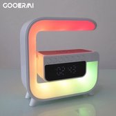 Bol.com Xcruiser Wake-up light Mini G-Lamp - WIT - Draadloos Opladen Speaker aanbieding
