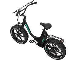 KOOLUX | KL6S Elektrische Vouwfiets | E-Bike | 20x4.0 Inch banden | 48V 15.6Ah 750Wh Lithium Accu | 250W Motor | Maximaal snelheid 25km/u | Maximaal bereik 120km | 7-speed versnellingen | LCD Scherm | Zwart | Gratis Rijklaar Bezorgd