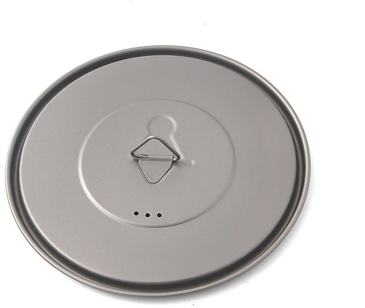 Ibenzoa® Titanium Deksel voor Kopjes en Potten – 80mm Diameter, Lichtgewicht en Duurzaam