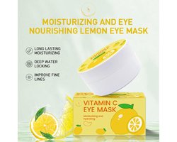 zidasluxury - Collageen oogmasker - Goud Vitamine C - 60 stuks (30 paar) - eye mask - gezichtsmasker - verzorging - anti wallen en donkere kringen - eye oog pads - masker - verkoelend - gezichtsverzorging - oog masker patch