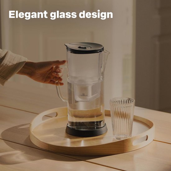 Carafe Filtrante 4 Litres U-ALI – Eau Pure Et Fraîche Avec Filtre Maxtra+ Longue Durée (jusqu'à 200 Bouteilles)
