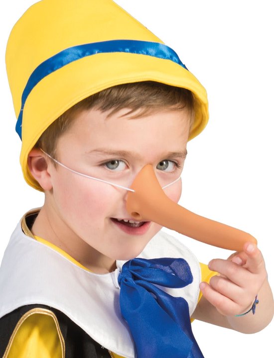 Lange Pinokkio neus