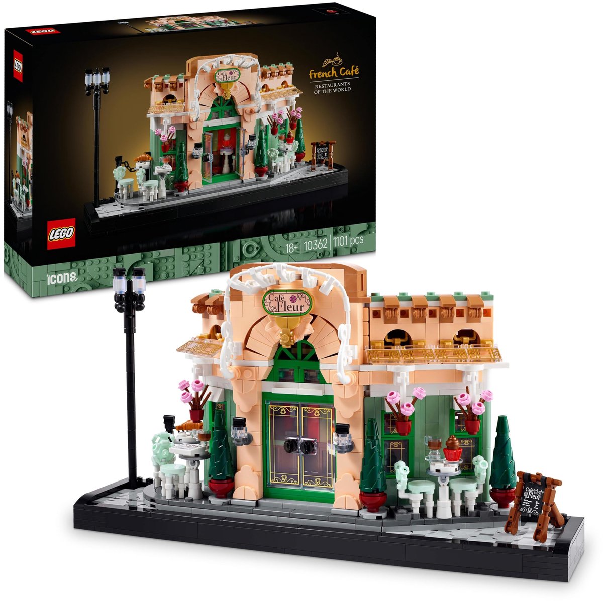 LEGO® Icons Frans café - Parijse decoratie - 10362 — afbeelding 10