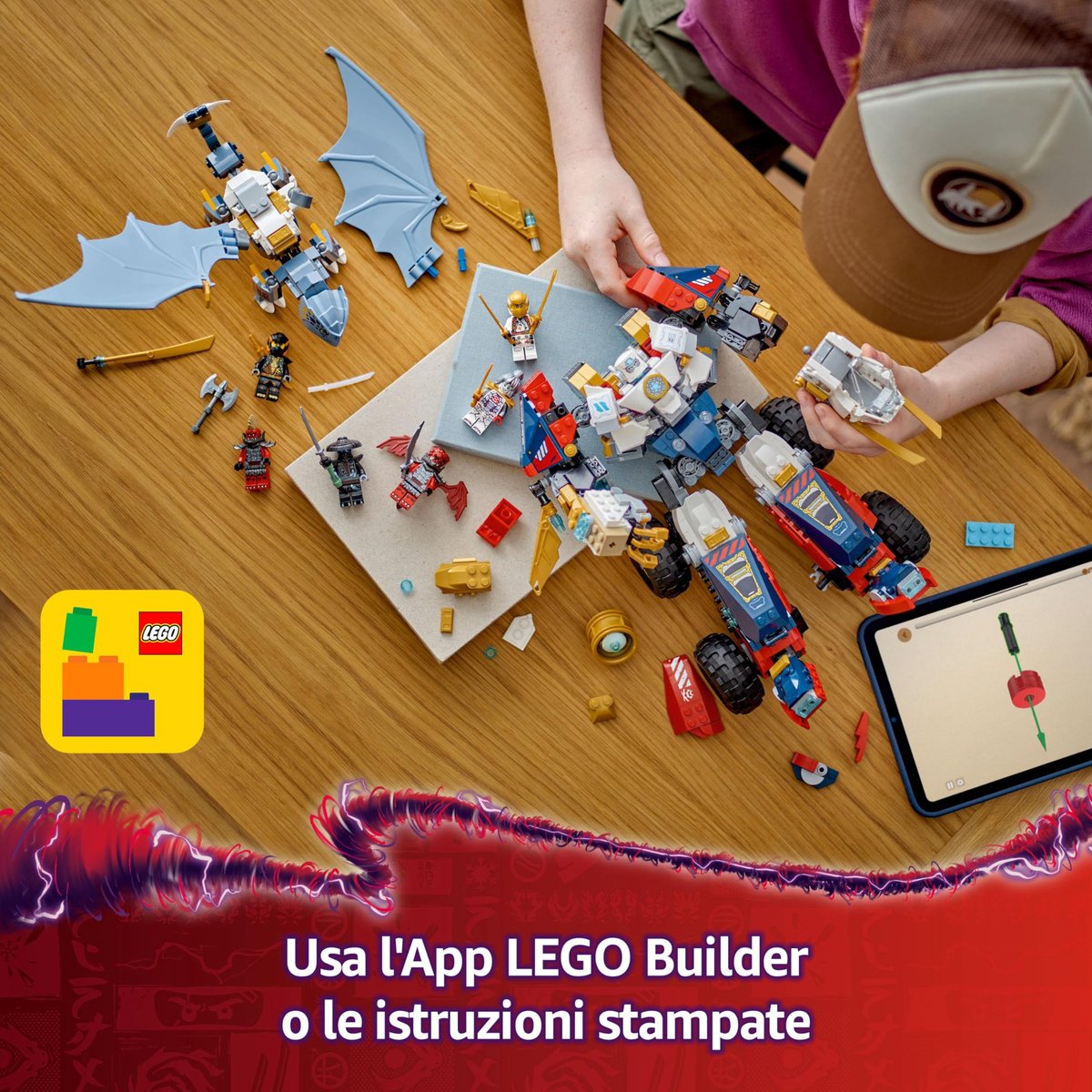 LEGO NINJAGO Zane's ultra-combomecha 4-in-1 - 71834 — afbeelding 12