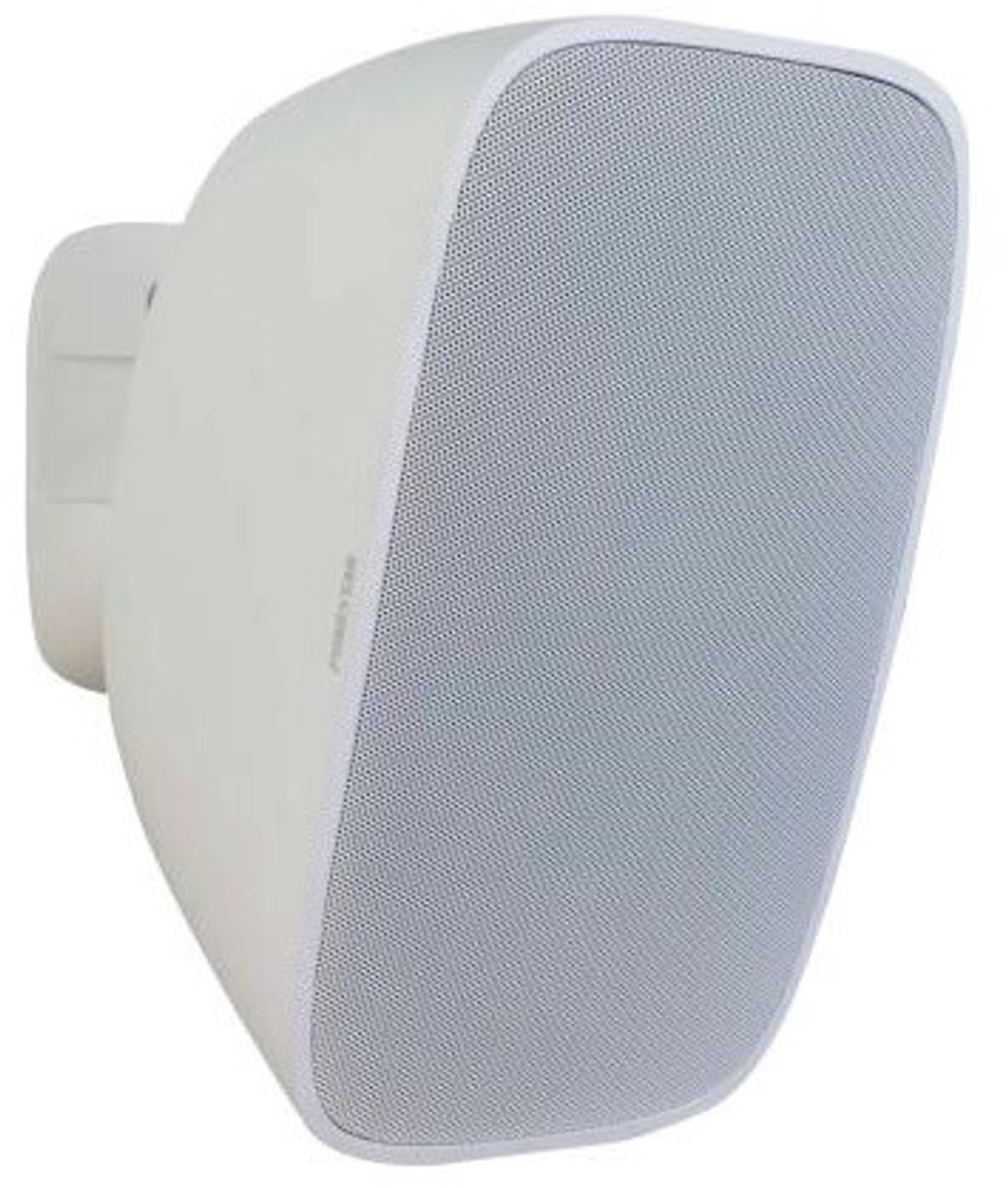 3 284 / 5 000 Fonestar SONORA-6TB - Waterdichte (IP-66) 2-weg luidspreker met 100V transformator. 60 W RMS @ 100 V/8 Ω, wit