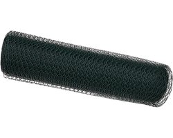 vidaXL - Hexagon - Hek - 0,6 - x - 100 - m - PVC - Groen