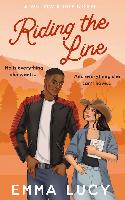 Willow Ridge- Riding the Line - cover
