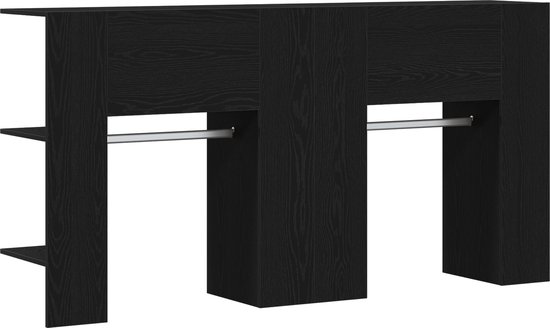 VidaXL Wandkast 60x31x60 cm bewerkt hout betongrijs