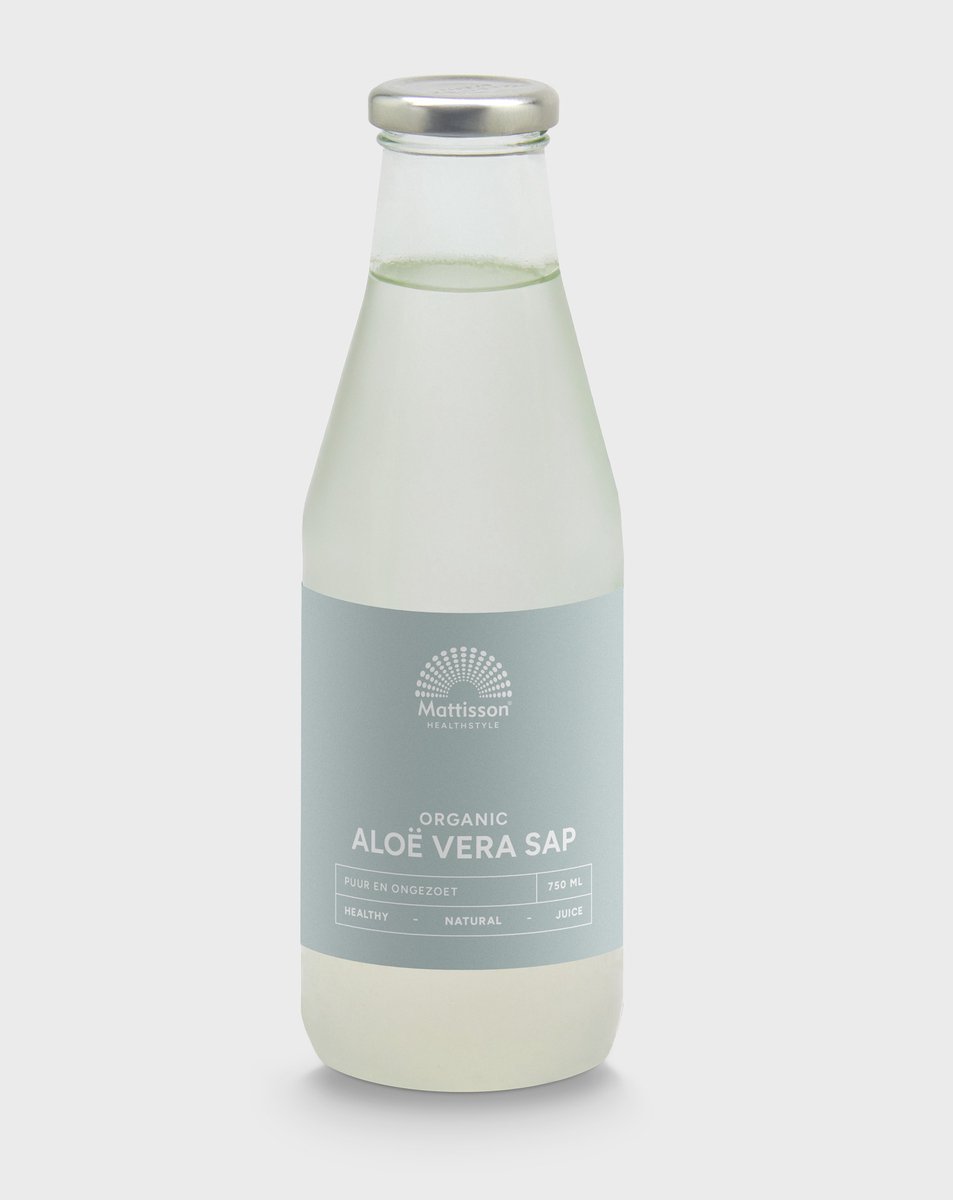 Goedkoopste Mattisson Biologisch Aloe Vera Sap 100 puur - NL-BIO-01 - 750 ml