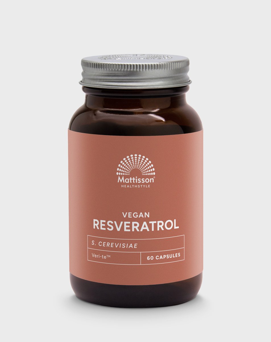 Goedkoopste Mattisson - Resveratrol 98 Veri-te™ 125 mg - Polyfenolen Supplement - 60 Capsules