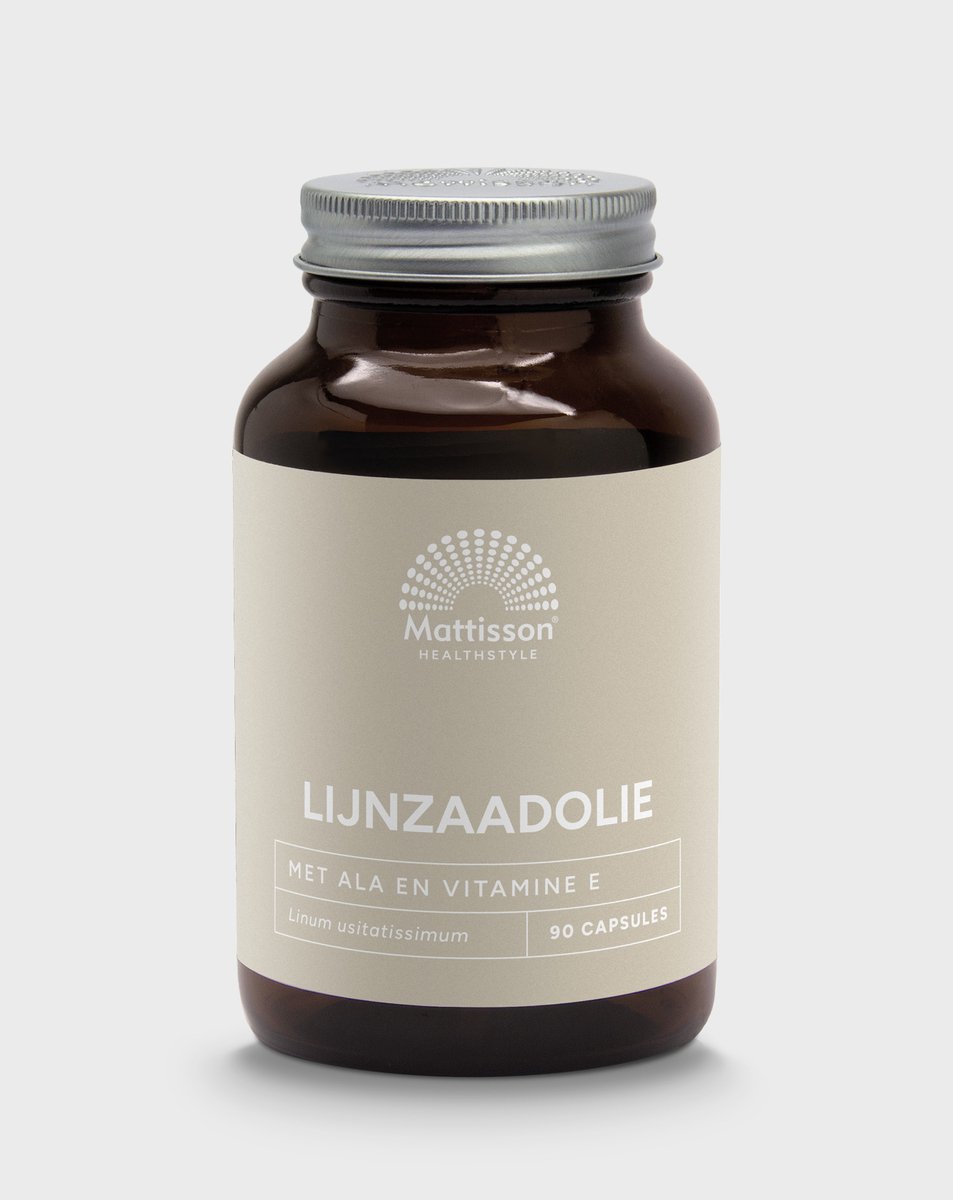 Goedkoopste Mattisson - Lijnzaadolie 1000mg - 90 capsules