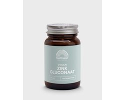 Mattisson Zink Gluconaat 25mg - Zink Tabletten - Supplement - 60 Tabletten - 60 stuks