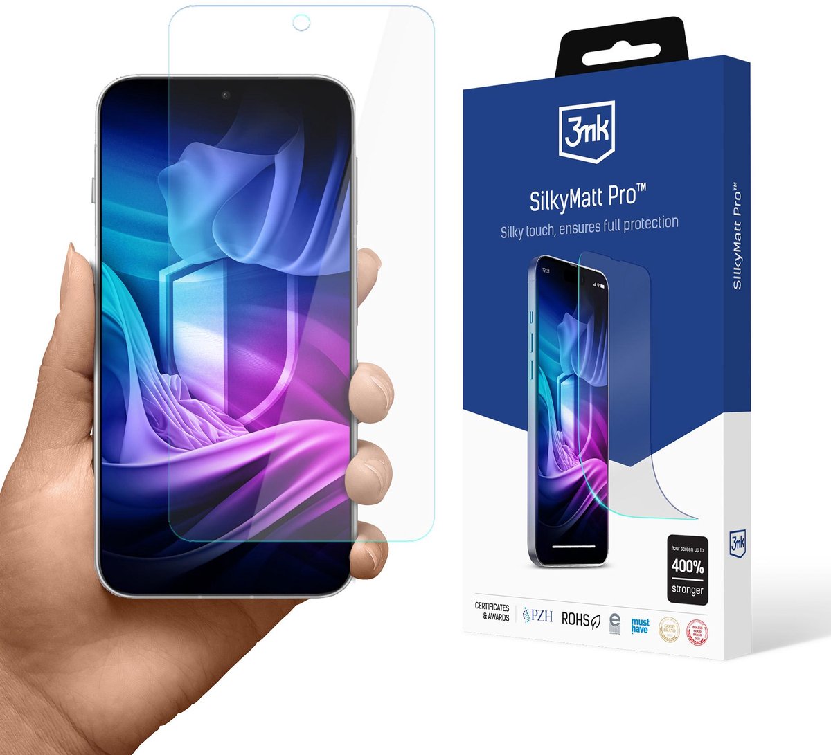 3Mk Silky Matt Pro Gehard Glas Voor Oppo Find X8 Pro Schermbescherming