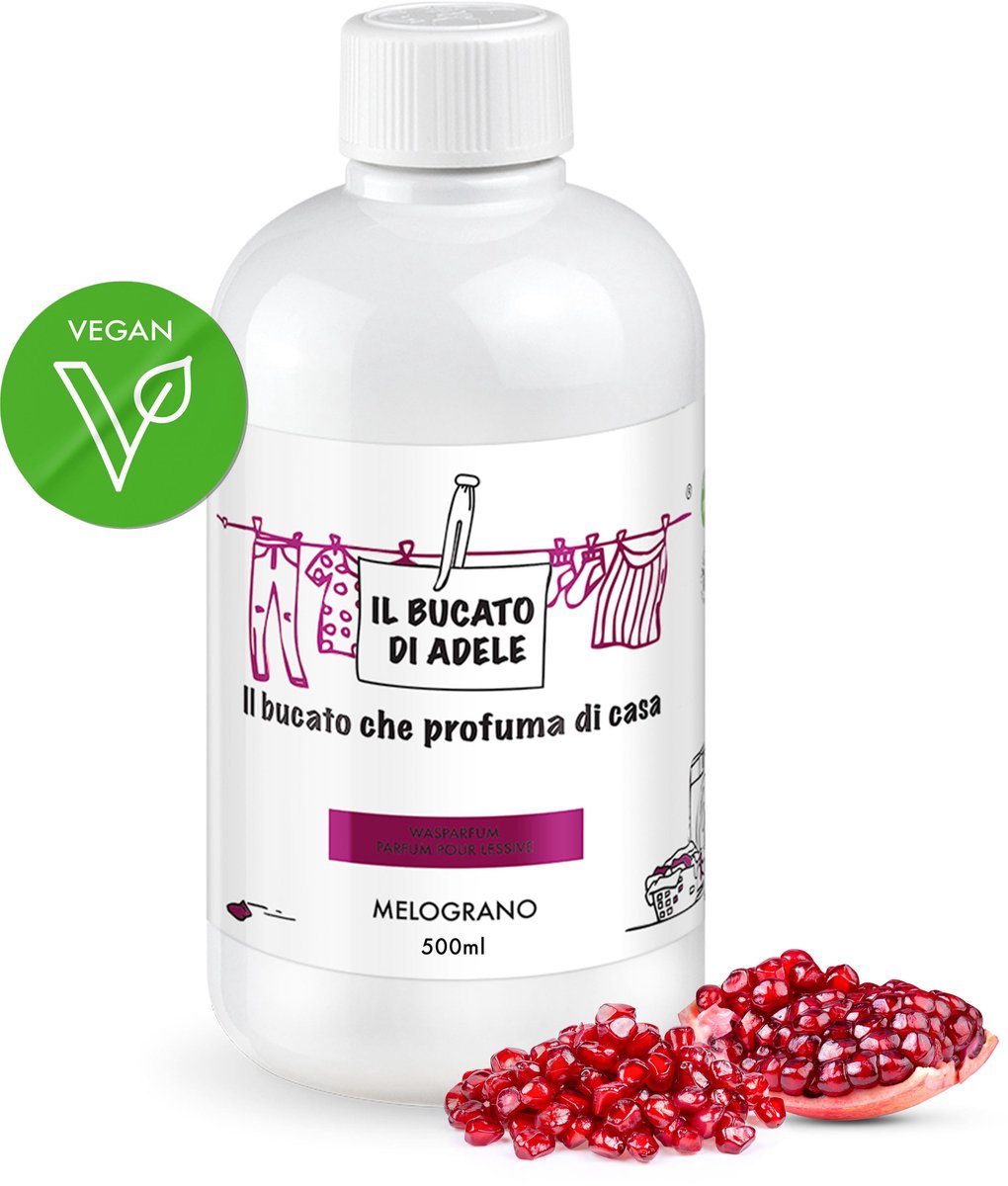 Goedkoopste Il Bucato di Adele Wasparfum - Italiaanse Was Parfum - Granaatappel 500ml