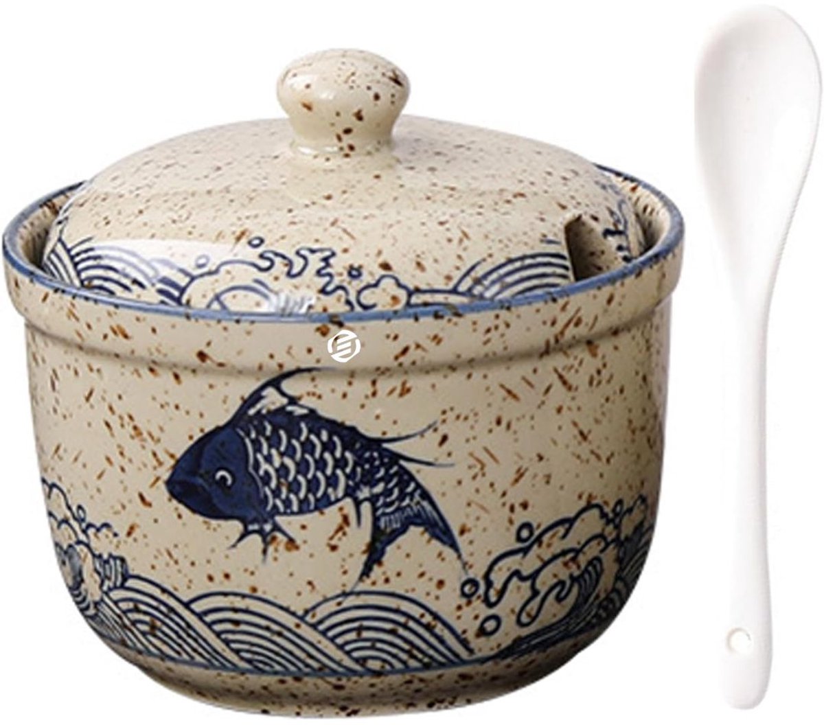 Zoutpotje - Zoutvaatje - Zoutpot met Deksel