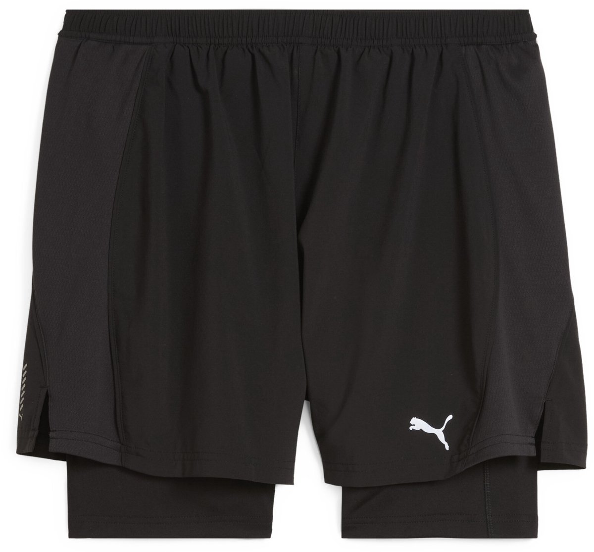 PUMA M RUN VELOCITY 2IN1 SHORT Heren Sportbroek Puma Zwart
