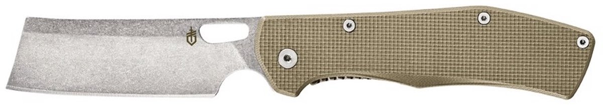 Zakmes - GERBER - Flatiron - Folding Cleaver G10 – Krachtig EDC Zakmes met Cleaver-Lemmet