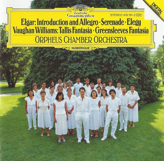Introduction And Allegro · Serenade · Elegy / Tallis Fantasia · Greensleeves Fantasia