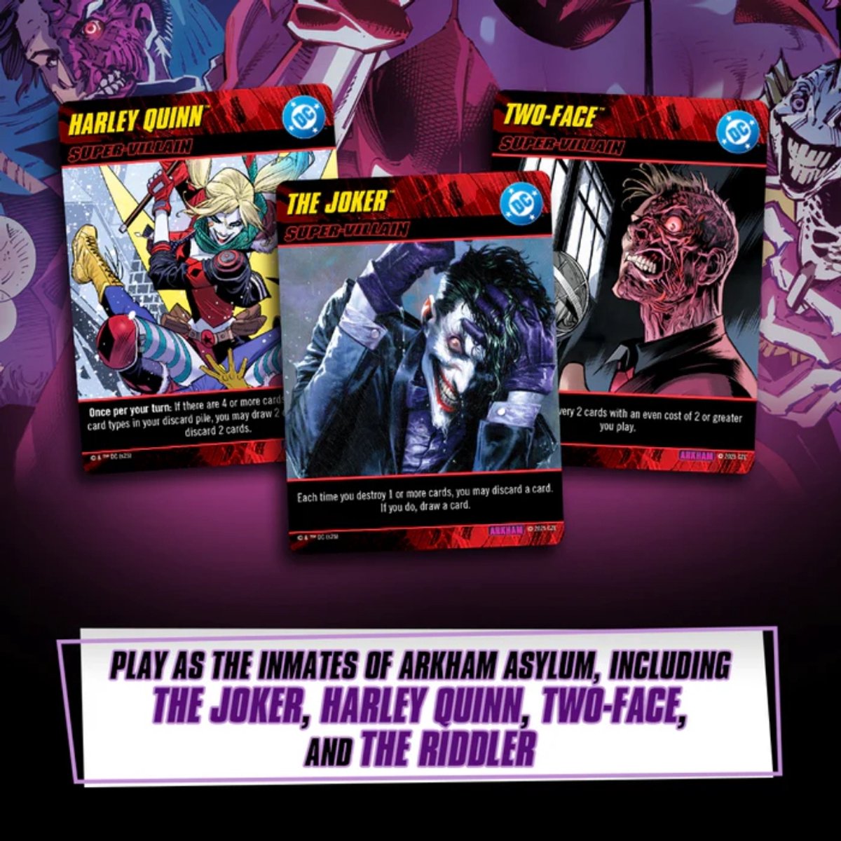 DC Deck-Building Game: Arkham Asylum - Engelstalig kaartspel
