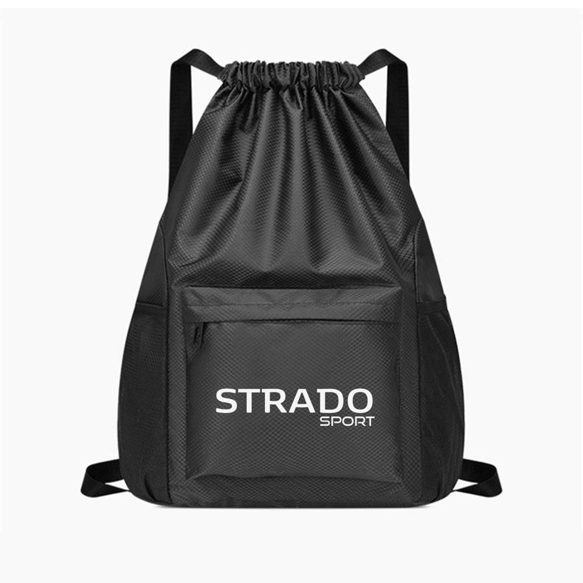 Strado waterdichte sportrugzak 37x48x19 cm (zwart)
