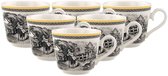 Kaffee- / Teetassen Audun Ferme 150 ml Set van 6