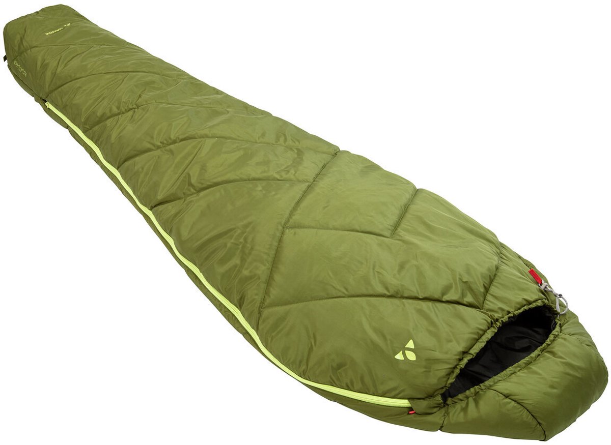 Vaude Sioux Sleepingbag 400 II SYN Zip Right avocado