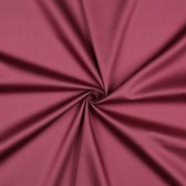 dekbedovertrek de couette Decoware en satin brillant Dentelle - Bordeaux - double - 240x220cm - 2 taies d'oreiller 60x70cm
