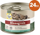 VITALstyle Blaasgruis - Natvoer - Stopt De Vorming Van En Verminderd Aanwezig Struviet - Met o.a. Cranberry & Brandnetel - 24 x 200 g