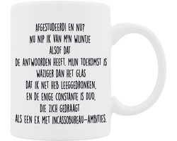 Mok - Geslaagd Incassobureau - De perfecte cadeau voor het Slagen van je Examen en het Halen van je Diploma