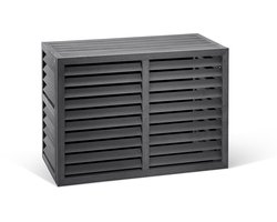 Evolar Airco Omkasting Buitenunit - Ombouw Warmtepomp - Onderhoudsvrij - WPC - 100 x 70 x 50 cm - EVO-COVER-WPCSA