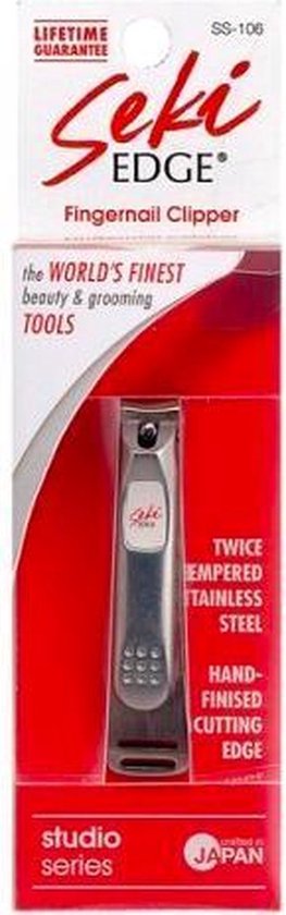 Pince à ongles Seki Edge S-106 - Coupe-ongles en acier inoxydable - Aiguisé à la main