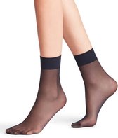 FALKE Pure Matt transparant materiaal sheer 20 DEN sokken dames blauw - maat 39-42